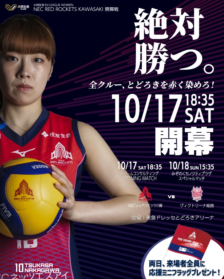 チケット情報 | NECレッドロケッツ川崎公式サイト
